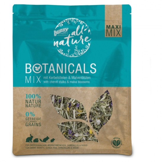 Maxi Mix Bunny con gambi di cerfoglio & fiori di malva mangime complementare 400 gr